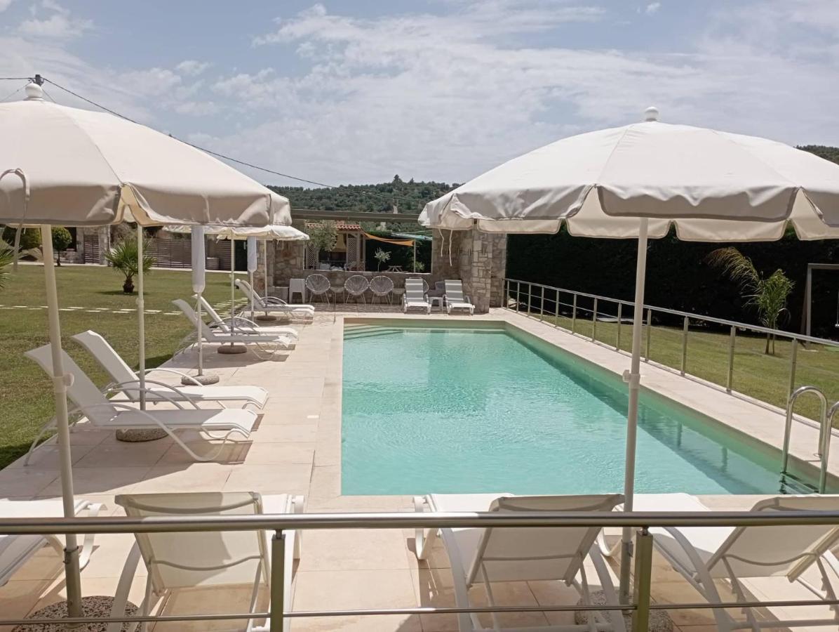 Alex House Aparthotel Zacharo Bagian luar foto
